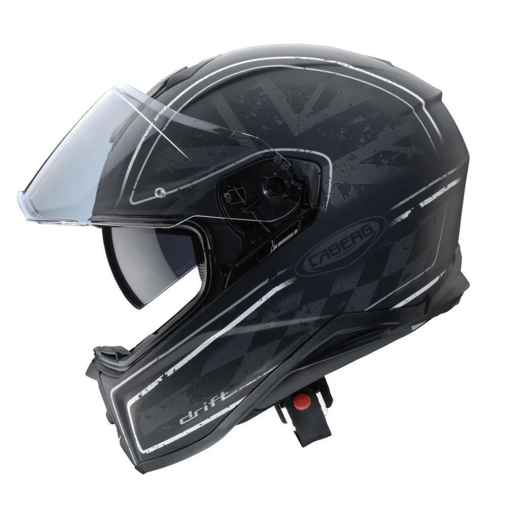 Hot Sale β Caberg - Drift Armour Matte Black Anthracite Helmet 𧨠5 Hot Sale β Caberg - Drift Armour Matte Black Anthracite Helmet 𧨠- Image 3