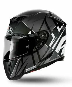 Best deal 🌟 Airoh GP500 Sectors Matte Black White Helmets - White - Large - Adult ✨