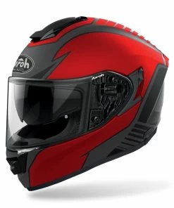 Discount 😍 AIROH ST501 TYPE RED MATTE HELMET S ❤️