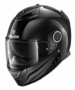 Deals ⌛ Shark Spartan Carbon Skin Black Helmet - Unisex - Medium 🎁