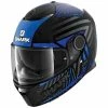Buy 🔔 Shark Spartan Kobrak Matte Black Blue Helmet - Black - Medium - Adult 💯 -ROOF Shop HE3441EKBBM p