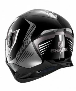 Best Sale 😀 Shark Skwal 2 Hallder Black White Anthracite Helmet - White - Medium - Adult 👍 -ROOF Shop HE4962EKWAS P 2