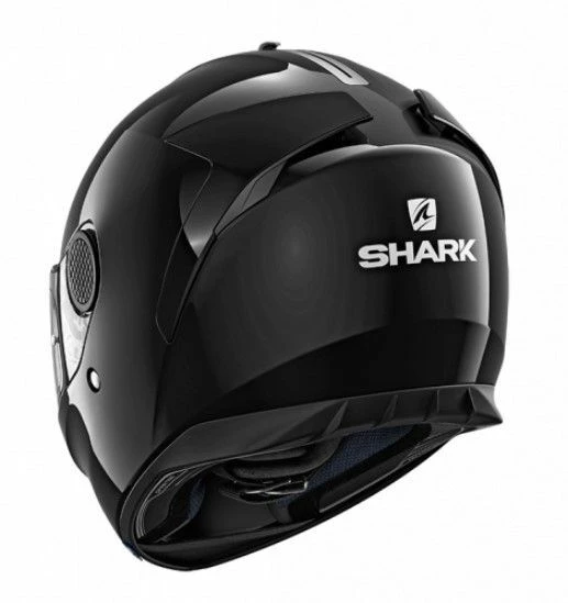 Budget β€οΈ Shark Spartan Blank Black Helmet - Black - Medium - Adult π 4 Budget β€οΈ Shark Spartan Blank Black Helmet - Black - Medium - Adult π - Image 2