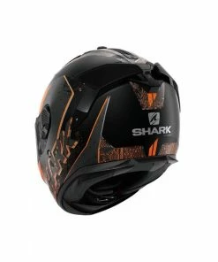 Cheapest 🎁 Shark Spartan GT Ryser Helmet - Matte Black Anthracite Orange - Large 😀 -ROOF Shop HE7061EKAOL 2