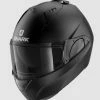 Promo 🔥 Shark EVO ES Blank Matte Black Helmet 🎁 -ROOF Shop HE9802EKMAS p
