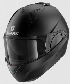 Promo 🔥 Shark EVO ES Blank Matte Black Helmet 🎁