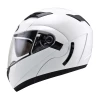Top 10 😀 KYT Convair Flip Up Modular Helmet - Pearl White - M ✔️