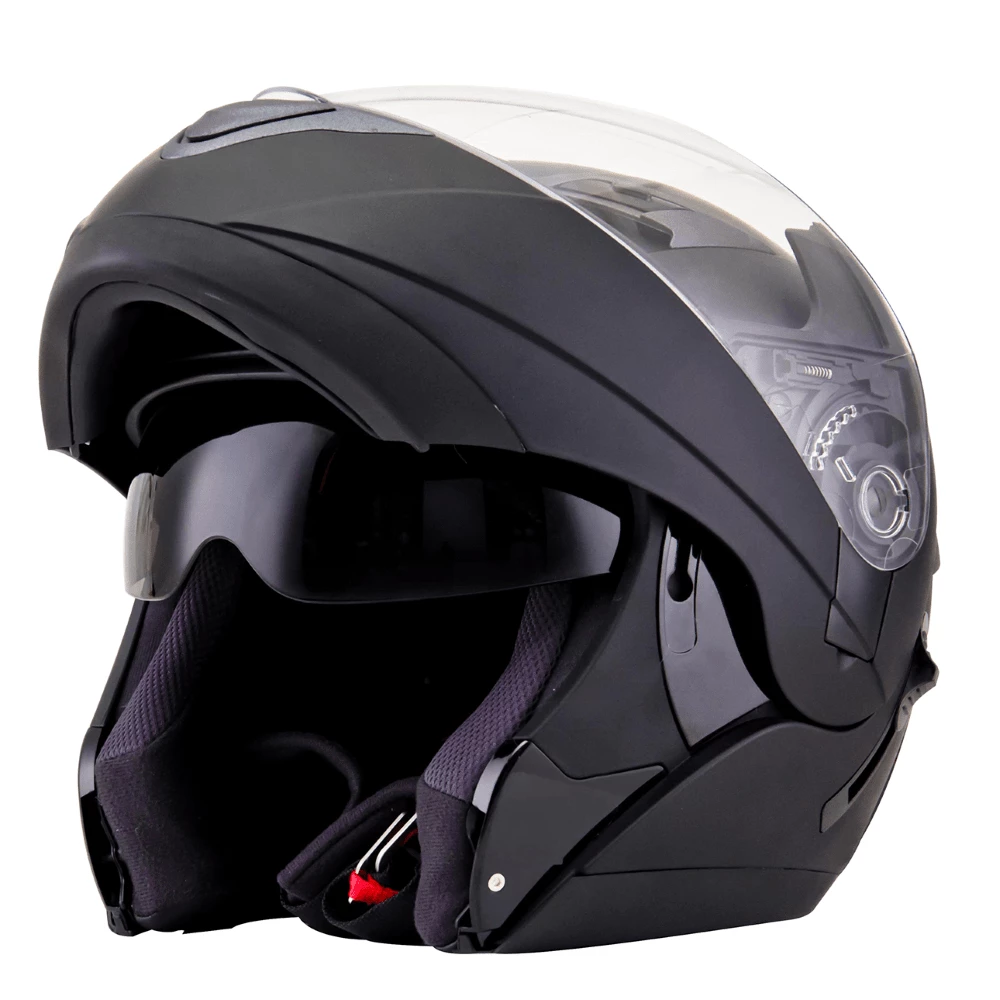Buy π KYT Convair Flip Up Modular Helmet - Matte Black - S π 4 Buy π KYT Convair Flip Up Modular Helmet - Matte Black - S π - Image 3