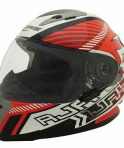 Buy 🤩 Rjays Spartan Superbike White Red Black Helmet - X-Large - Adult 🧨
