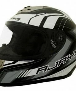 Best Pirce ⭐ Rjays Apex II Graphic Matte Black White Helmet 🛒