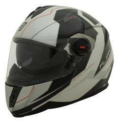 Promo ❤️ Rjays GP-4 Racer (With TSS) Gloss Pearl White Black Red Helmet - Red - Large - Adult 🔔