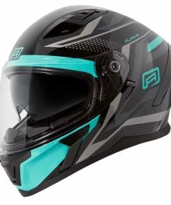Buy 👍 Rjays Apex III Ignite Black Aqua Helmet - Black - X-Small - Adult 😉