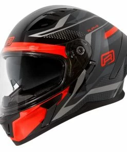 Brand new 👏 Rjays Apex III Ignite Black Red Helmet 🔔