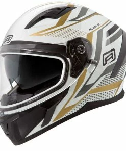 Wholesale 😍 Rjays Apex III Ignite White Gold Helmet - Unisex - X-Small - Adult - White/Gold 🧨