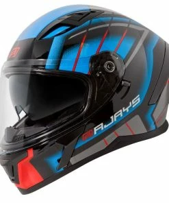 Hot Sale 👏 Rjays Apex III Switch Black Blue Red Helmet ✔️