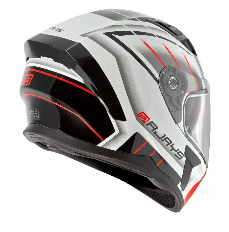 Buy βοΈ Rjays Apex III Switch White Grey Red Helmet - Unisex - X-Small - Adult - White/Grey/Red 𧨠4 Buy βοΈ Rjays Apex III Switch White Grey Red Helmet - Unisex - X-Small - Adult - White/Grey/Red 𧨠- Image 2