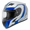 Discount 💯 Rjays Grid White Blue Helmet 👍