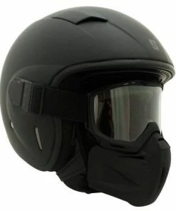 Deals 👍 Scorpion Gangster Matte Black Helmet - Black - X-Small - Adult 🧨