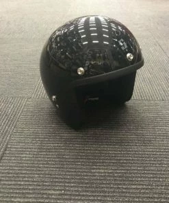 Top 10 😀 Scorpion Custom Baron Gloss Black Helmet With Studs - Unisex - Small - Adult - Gloss Black 🎉