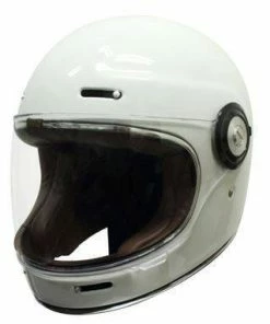 Coupon 🎉 Scorpion Vintage Gloss White Helmet 🥰